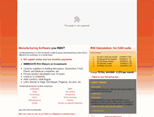 Tablet Screenshot of 1stmanufacturing.co.uk